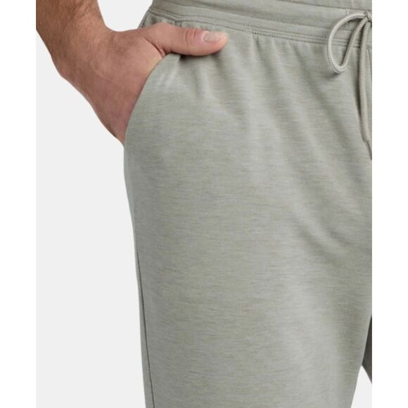 NEW NWT Taupe Mens Sz 3XL (48-50) Elastic Waist Stretchy Jogger Pants Pockets - Picture 2 of 4